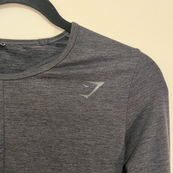 Gymshark Nikki B Blackketter Long Sleeve Crop Shirt - Picture 4 of 6